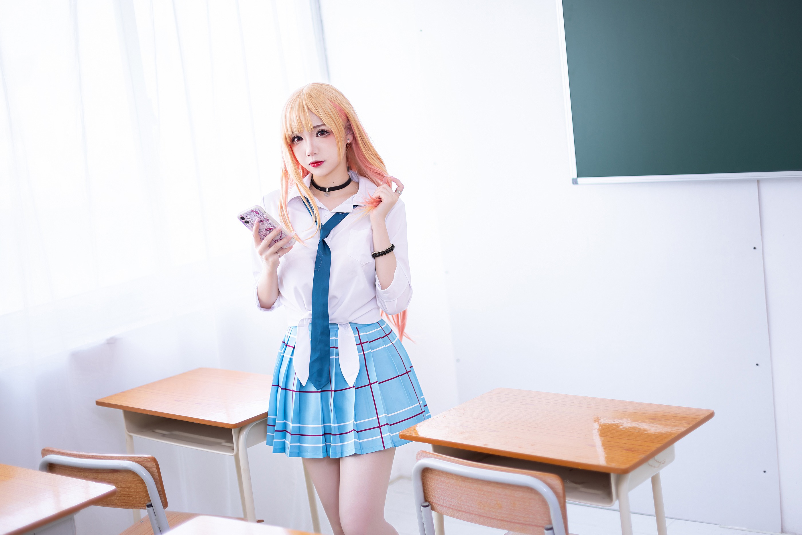 图片[1]-雪晴Astra – NO.071 喜多川海梦 JK[44P]-XikXak